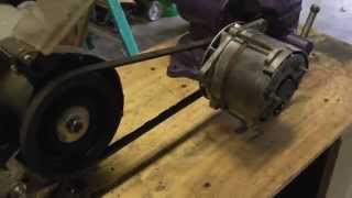 Mercedes Benz 1966 250S W108 Alternator Test Bench Test