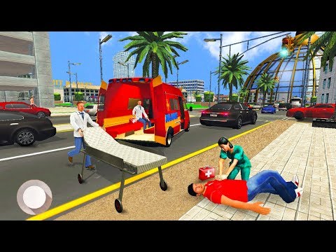 Ambulance Rescue Driver Simulator 2K19 🚑 - Android iOS Gameplay