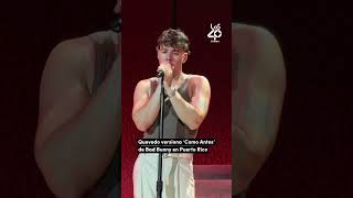 QUEVEDO versiona ‘Como Antes’ de BAD BUNNY en su concierto en Puerto Rico 🎤 | LOS40 Urban