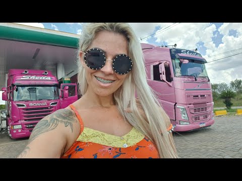 Returning to the Volvo... changing trucks and Gabi will travel along #Sheilabellaver #truckdriver