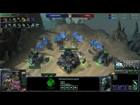 HotS - CaptWaffles vs Rushy - TvZ - Akilon Wastes - StarCraft 2