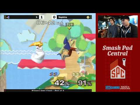 SPC 134 Winners Semis - Gunz (Falco) vs Napkins (Peach) Part 2
