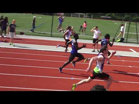 100m SEM - Finale du 75 ( + 2 ESM 94 ° Championnat départemental CJES  JOINVILLE - 2 juin 2018