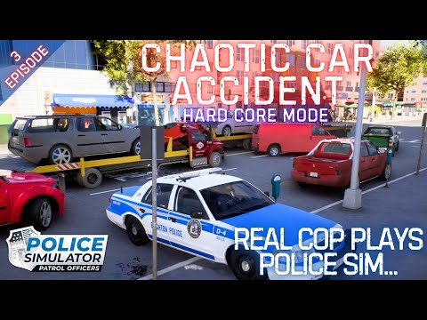REAL COP PLAYS POLICE SIMULATOR - Police Simulator: Patrol Officers - Hard Core Mode - Episode 3