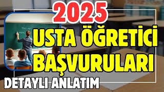 2025-2026 usta öğretici başvuruları başladı!!! detaylı video