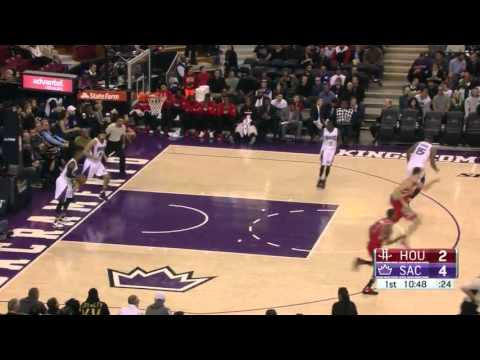 Donatas Motiejunas vs Sacramento Kings 15.12.2015 (4Pts)