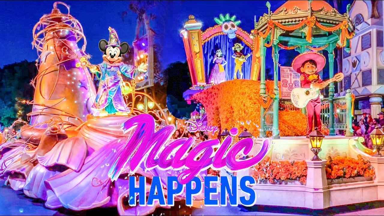 MyDisneyFix NEW! Disney's Magic Happens Parade at Disneyland TPMVids