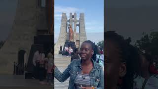 Visting Dr. kwame Nkruma in Ghana