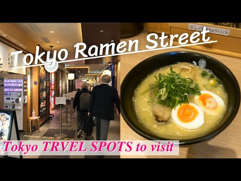 [4K] Tokyo Ramen Street | How to go & Have Ramen - Tokyo