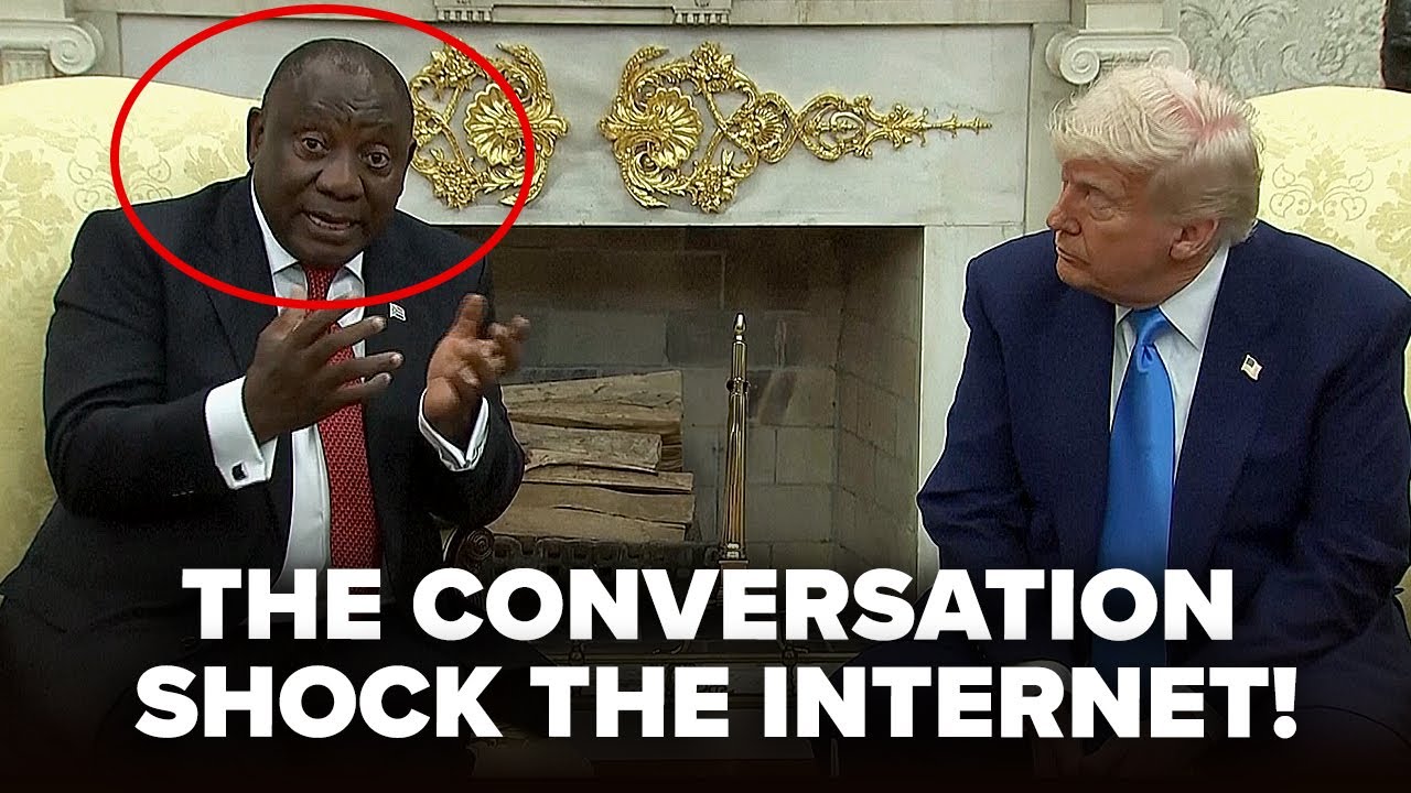 💥Ramaphosa Didn’t See This Coming from Trump! Trump Lashes Out at Ramaphosa – Just Look!