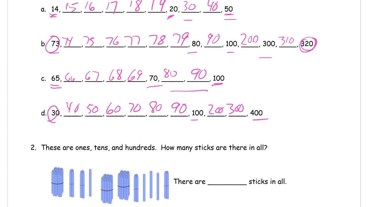 lesson 3 homework module 3 grade 2