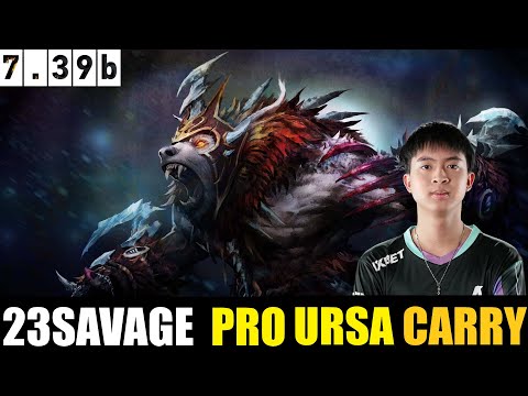 🤯 23savage [URSA] CARRY 7.39B DOTA 2 HIGHEST MMR MATCH#dota2  #dota2gameplay #23savage