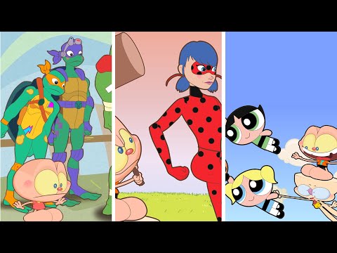 Mongo e Drongo em 3 episódios com  Super Heróis da TV - Desenho Animado