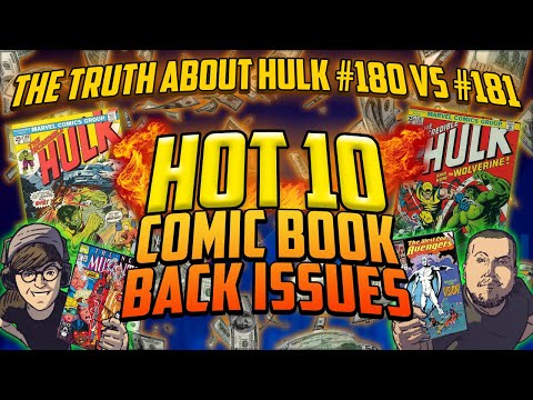 Who Decided Wolverine's 1st Appearance? | Hot 10 Comic Book Back Issues ft.GemMintCollecitbles