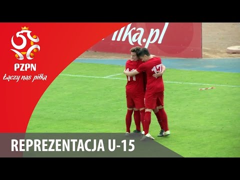 U-15: Bramki z meczu Polska - Białoruś 4:1