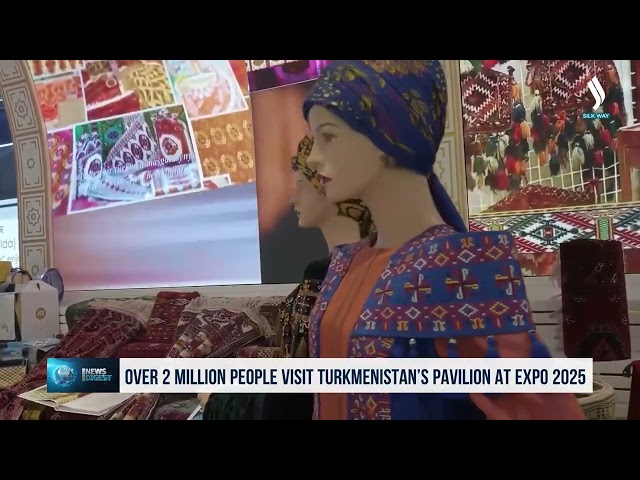 EXPO көрмесіндегі Түркменстанның павильонына 2 млн астам адам келді