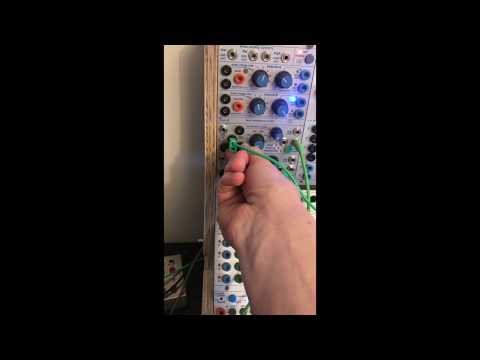 Buchla 296 envelope test
