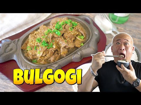 Stir-fried Korean Bulgogi (marinated beef)