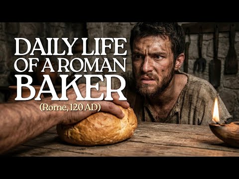 A Day in the Life of a Roman Baker (Rome, 120 AD) | Quiet Historical Routine