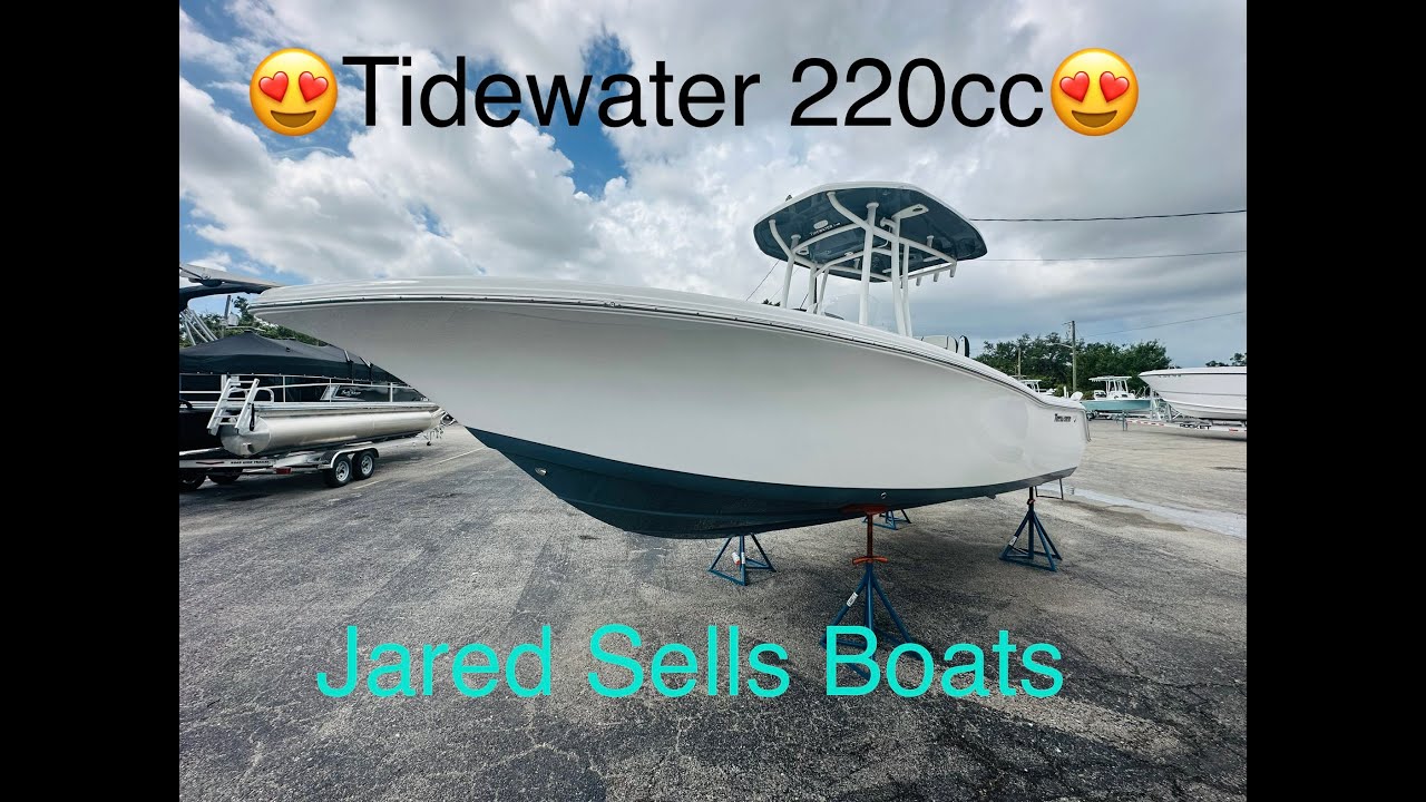 Sea Trial day! 2023 Tidewater 220cc Adventure is on deck!