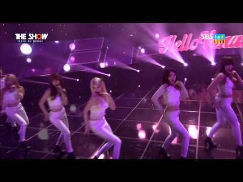 [1080P] 141209 HELLOVENUS (헬로비너스) - Sticky Sticky (끈적끈적) @ THE SHOW