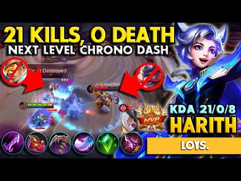 Next Level Harith Dashing! Nonstop Base Dive & Tower Dive! Harith Gameplay Mobile Legends by Loys