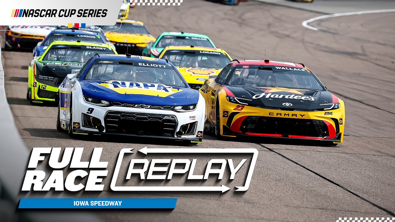 NASCAR Cup Series Full Race Replay | Iowa Speedway