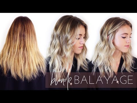 Ashy Blonde Balayage Hair Transformation - How to...