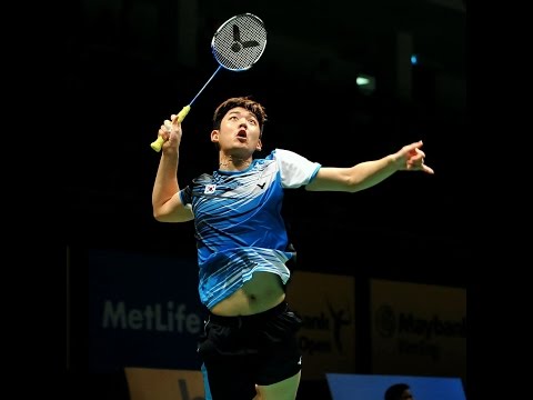 CRAZY BADMINTON DIVE AND RACKET CHANGE! MENS DOUBLES HIGHLIGHTS