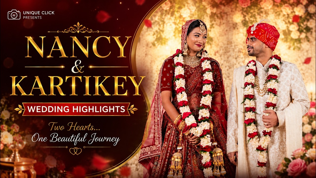 Nancy & Kartikey | Wedding Highlights ❤️ | Beautiful Wedding Film | Unique Click