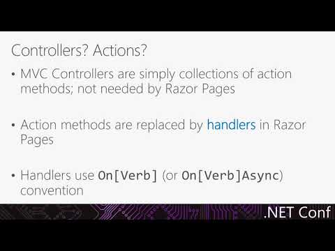 NET Conf 2017 Introducing Razor Pages