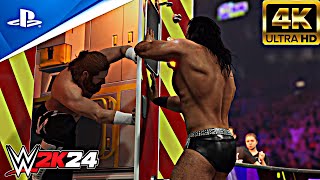 WWE 2K24 🛑 Ambulance Match 🛑 Drew McIntyre vs Sami Zayn | PS5 4K Ultra HD