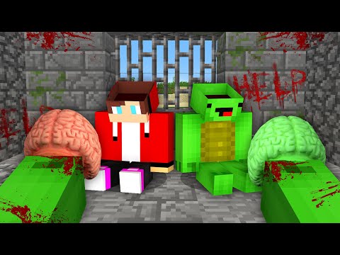 Who STOLE THE BRAINS JJ and Mikey in Minecraft - Maizen