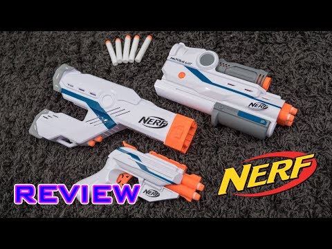 Review Nerf Modulus Mediator Attachments Barrel Amp Stock