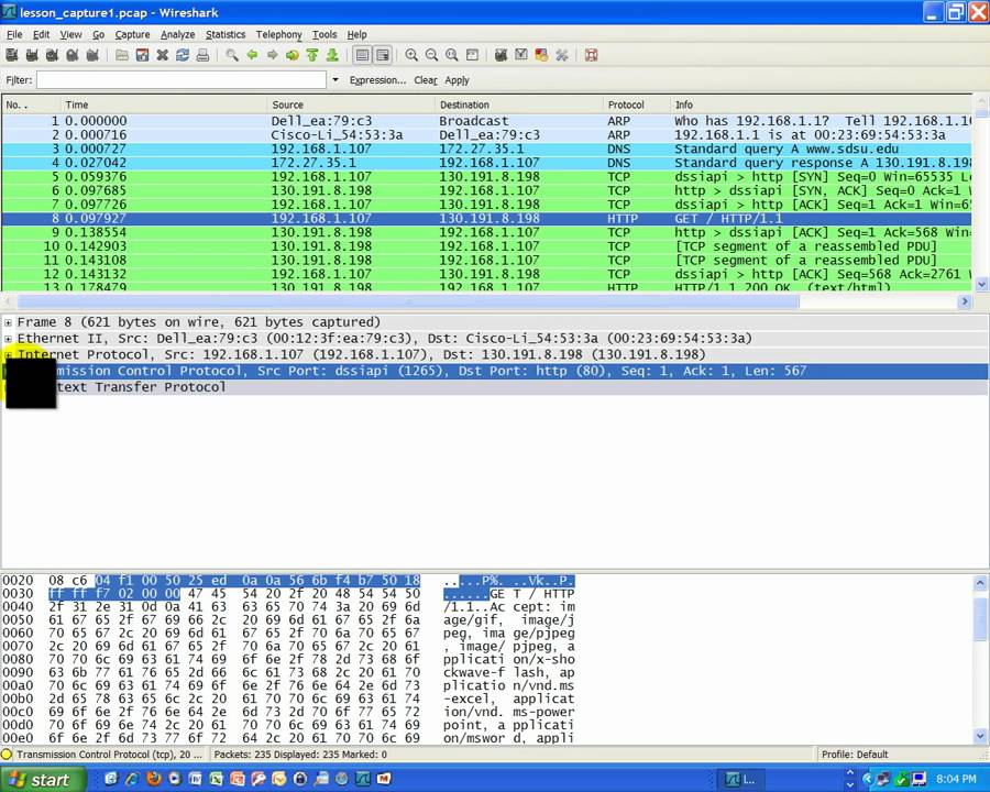 Lesson: Hypertext Transport Protocol Overview (HTTP) - Part 1