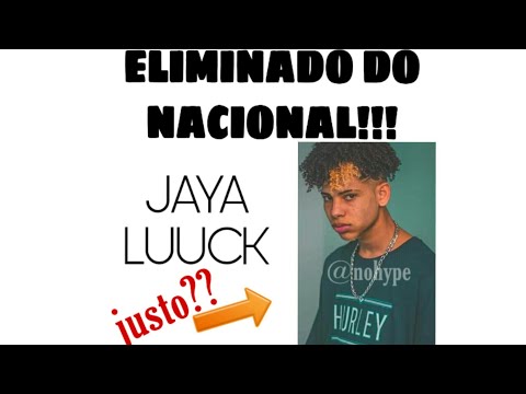 JAYA LUUCK FORA DO NACIONAL!! | REACT e a MINHA OPINIÃO | será que foi justo?