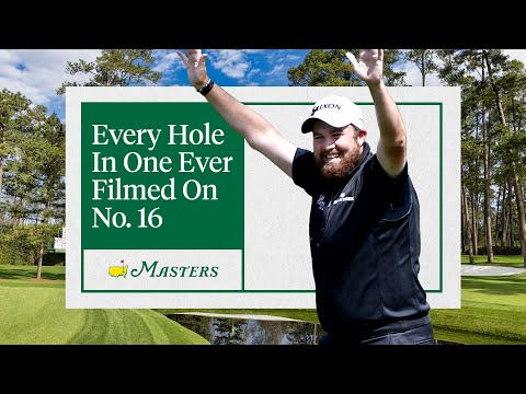Every Televised Hole In One on Hole No. 16 | The Masters