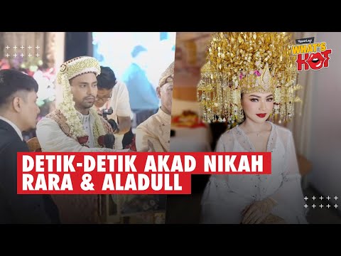 Detik-Detik Akad Nikah Lady Rara & Aladull Digelar Di Prabumulih, Ini Mahar Spesialnya