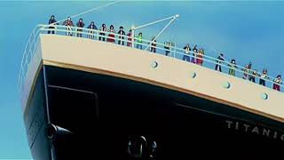 titanic hundimiento animation sleeping sun