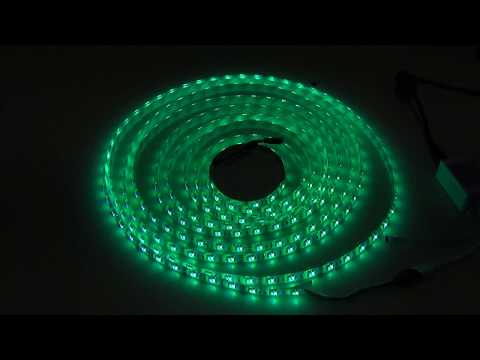 5M/16.4ft GREEN 2835 SMD 300 LED Strip Light Flexible IP65 Waterproof