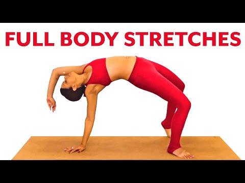 Full Body Yoga Stretch, Morning Fitness, Beginners Workout w/ Sheena