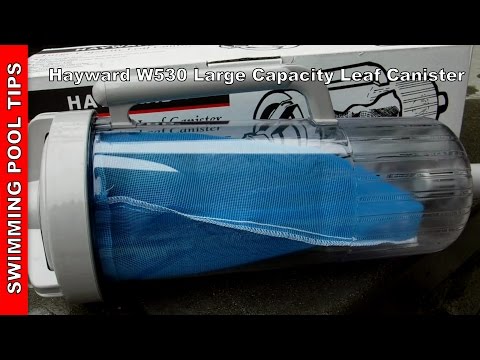 Hayward W530 Large Capacity Leaf Canister with Mesh Bag - Review