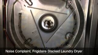 Frigidaire Stacked Laundry: Noisy Dryer