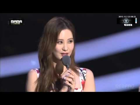 Live HD 151202 SNSD win Best Female Group Award @ 2015 MAMA in Hong Kong