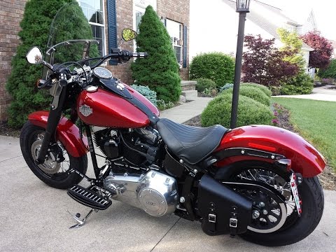 Harley Davidson Softail Slim walkaround and mod review