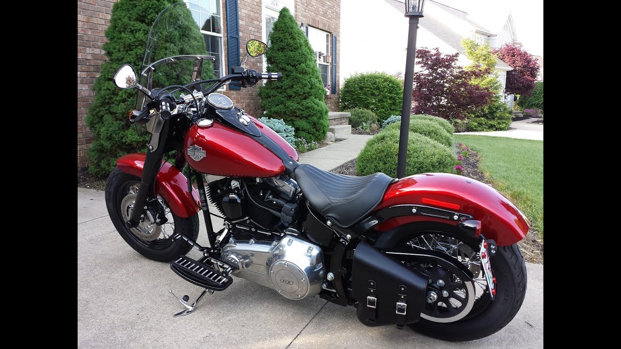 Harley Davidson Softail Slim walkaround and mod review