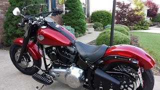 Harley Davidson Softail Slim walkaround and mod review