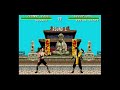 Mortal Kombat Genesis Practice Play Through Johnny Cage