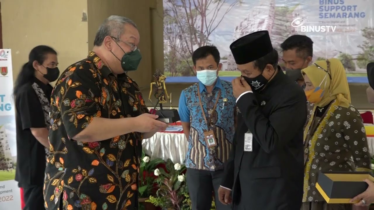 Penandatanganan Kerjasama BINUS Dan Pemerintah Semarang