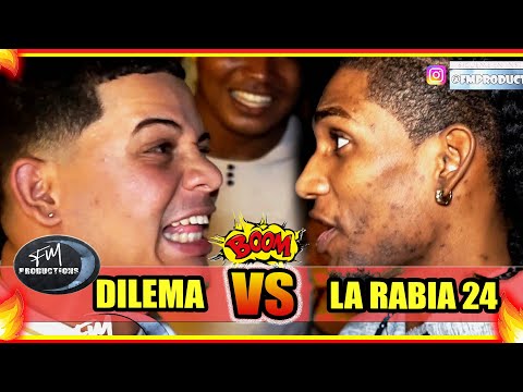 ENANO vs FLACO!! 😂 La Rabia 24 vs El Dilema 🔥 Batalla de Freestyle 2023 - Parque Colón